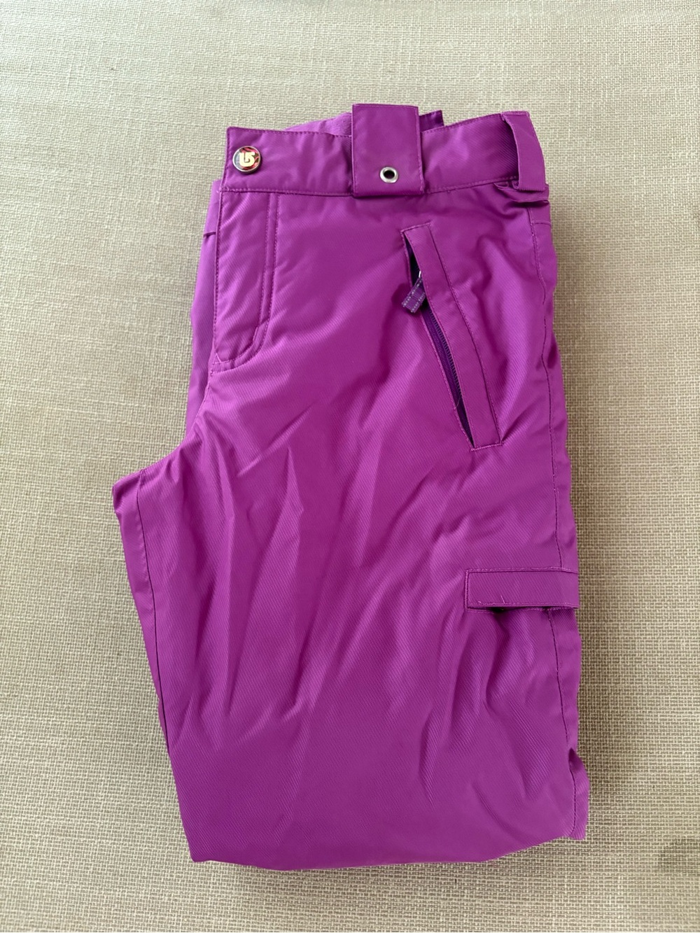 Burton Pink and Black Star Logo Snow Jacket